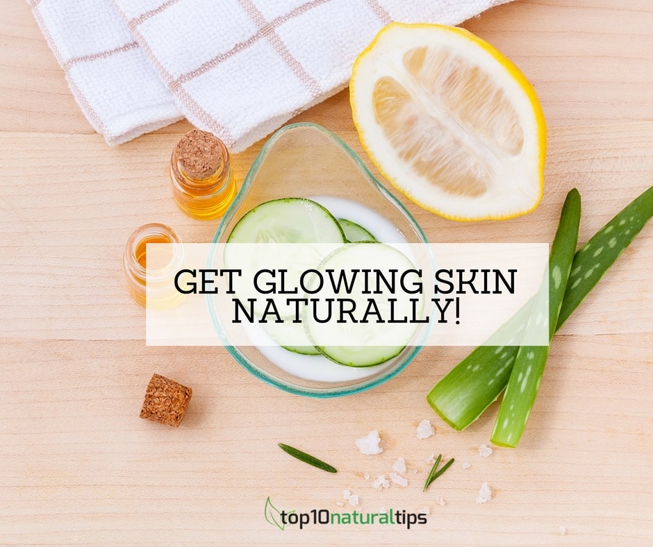 glowing skin instantly naturally
