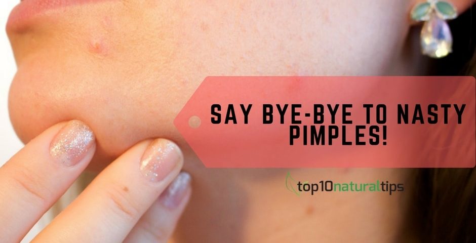 10 best ways to get rid of pimples naturally | Top10 Natural Tips
