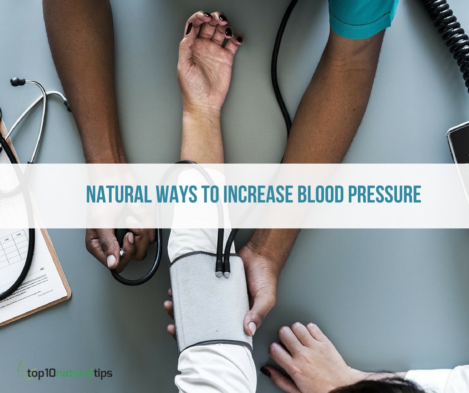 increase blood pressure naturally